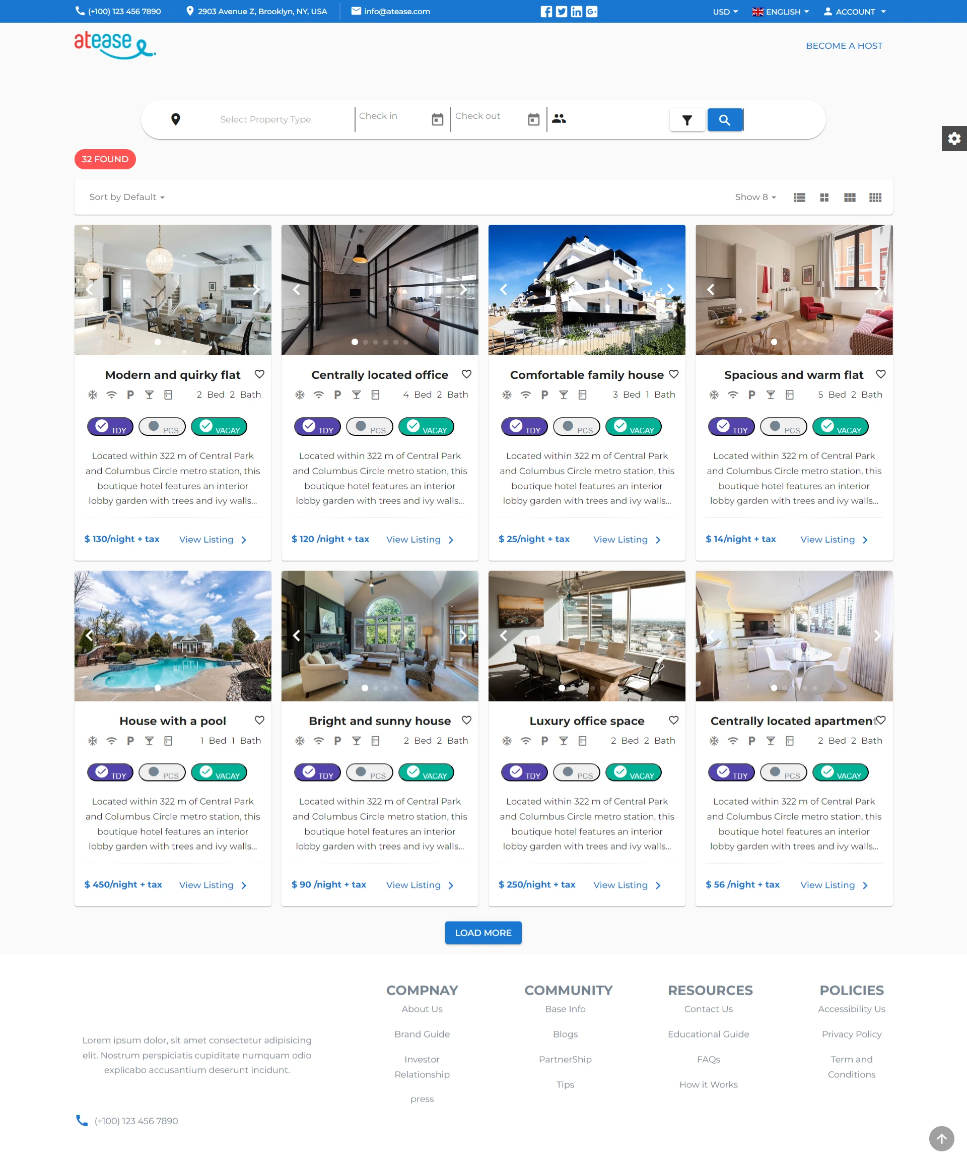 Online Property Booking sell/purchase Platform