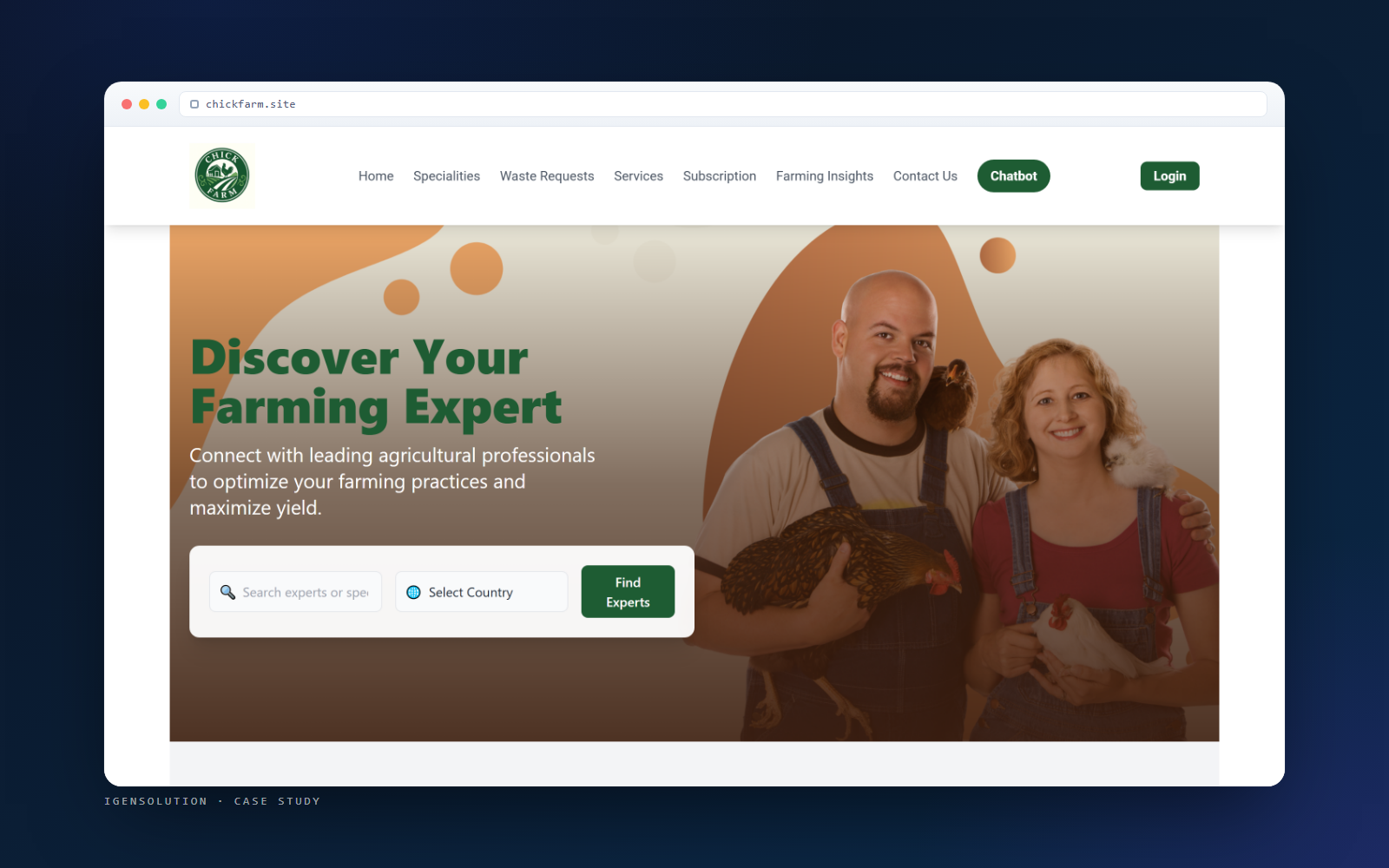 ChickFarm — Poultry Farming Expert Marketplace