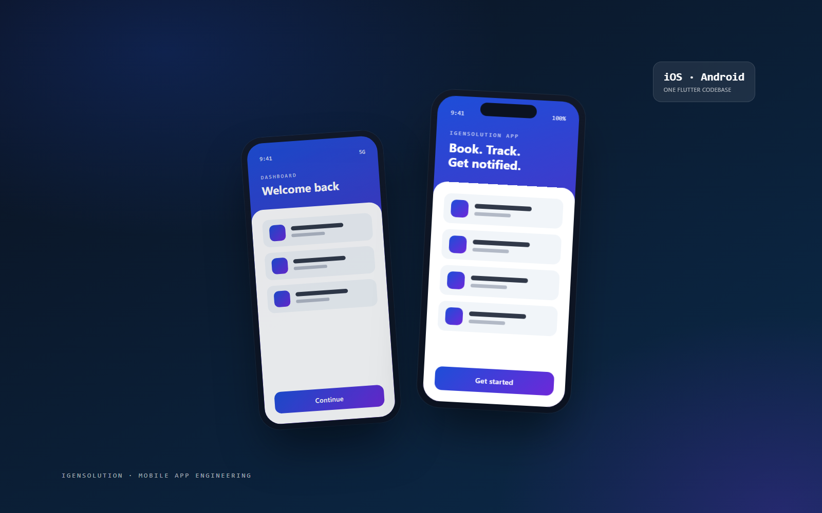 Cross-Platform Mobile Apps — iOS & Android